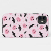 Fun Halloween Pumpkins und Bat Pattern Case-Mate iPhone Hülle (Rückseite (Horizontal))