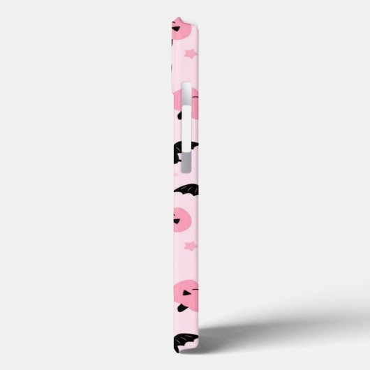 Fun Halloween Pumpkins und Bat Pattern Case-Mate iPhone Hülle (Rückseite / Links)