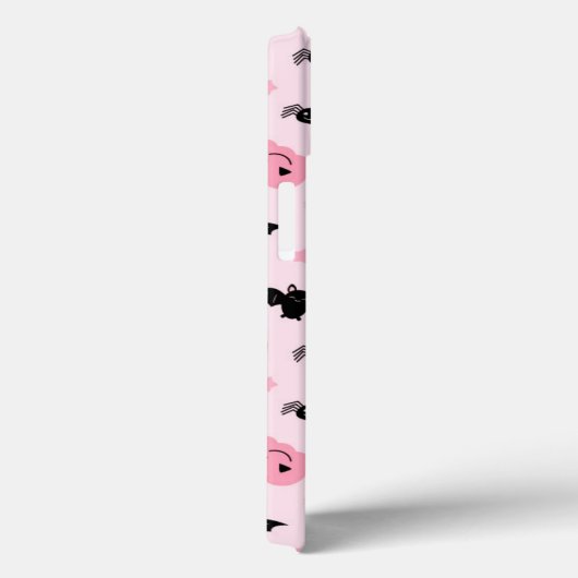 Fun Halloween Pumpkins und Bat Pattern Case-Mate iPhone Hülle (Rückseite / Rechts)