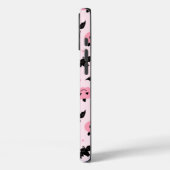 Fun Halloween Pumpkins und Bat Pattern Case-Mate iPhone Hülle (Rückseite / Links)