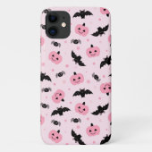 Fun Halloween Pumpkins und Bat Pattern Case-Mate iPhone Hülle (Rückseite)