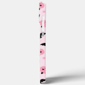 Fun Halloween Pumpkins und Bat Pattern Case-Mate iPhone Hülle (Rückseite / Links)