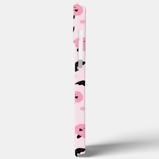 Fun Halloween Pumpkins und Bat Pattern Case-Mate iPhone Hülle (Rückseite / Links)