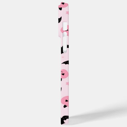 Fun Halloween Pumpkins und Bat Pattern Case-Mate iPhone Hülle (Rückseite / Links)