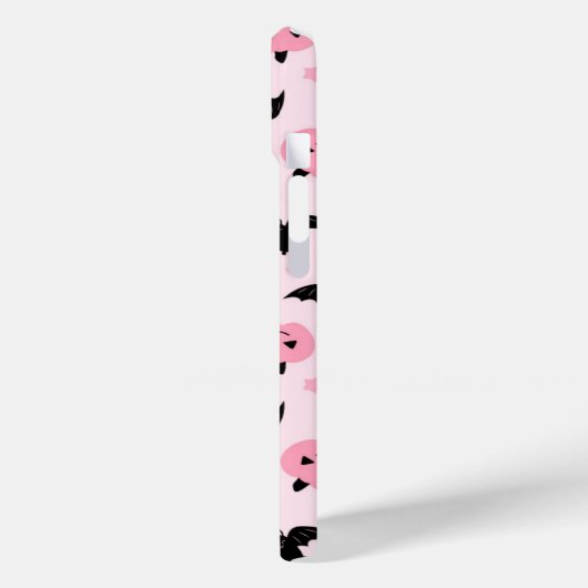 Fun Halloween Pumpkins und Bat Pattern Case-Mate iPhone Hülle (Rückseite / Links)