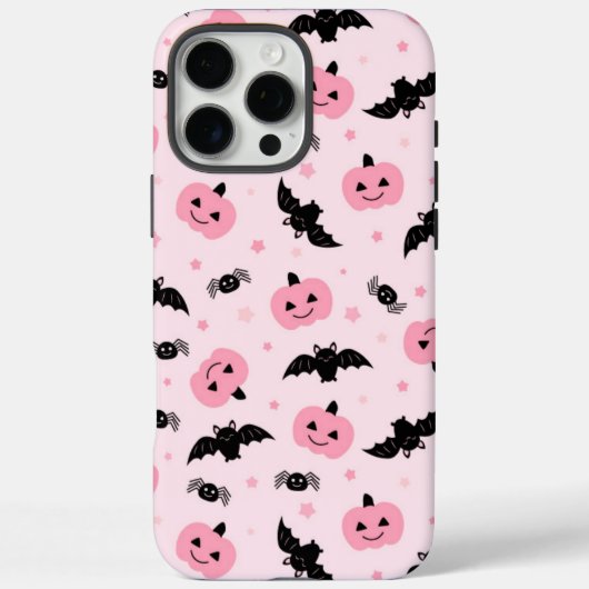 Fun Halloween Pumpkins und Bat Pattern Case-Mate iPhone Hülle (Rückseite)