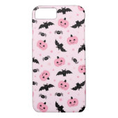 Fun Halloween Pumpkins und Bat Pattern Case-Mate iPhone Hülle (Rückseite)
