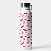 Fun Halloween Pumpkins und Bat Pattern Trinkflasche (Rückseite)