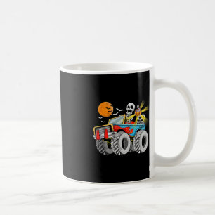 Fun Halloween Skeleton Monster-Truck Kids Boys Tod Kaffeetasse