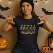 Fun Halloween Zombie Running T-Shirt; Kein Gehirn T-Shirt