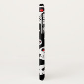 Fun Hand Drawn Cartoon Skulls Case-Mate iPhone Hülle (Hinten/Links)