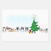FUN HAND DRAWN CHRISTMAS WRAPPING SHEETS GESCHENKPAPIER SET (Vorderseite 2)