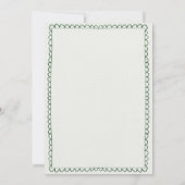 Fun Hand Drawn Doodle Frohe Weihnachtscocktail Einladung (Rückseite)