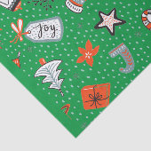 FUN HAND DRAWN KIDS CHRISTMAS DESIGN TISSUPAPIER SEIDENPAPIER (Ausschnitt)