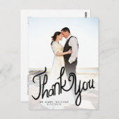 Fun Handwrite Custom Vielen Dank Postcard Postkarte (Vorne/Hinten)