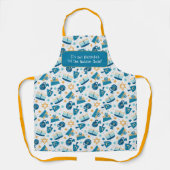 Fun Hanukkah Pattern Schürze (Vorderseite)