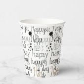 Fun Happy Balloons Birthday Pappbecher (Rechts)