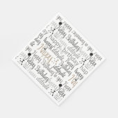 Fun Happy Balloons Birthday Serviette (Ecke)