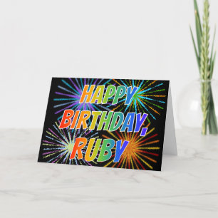 Fun "HAPPY BIRTHDAY" Karte