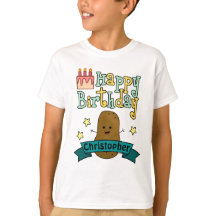 Fun Happy Birthday Potato Personalisiert