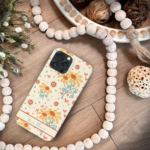 Fun Happy Blume Niedliches Muster Inspirivity Case