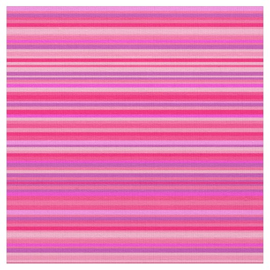 Fun, Happy, Girly Pink und Lila Streifenmuster Stoff (Nahaufnahme)