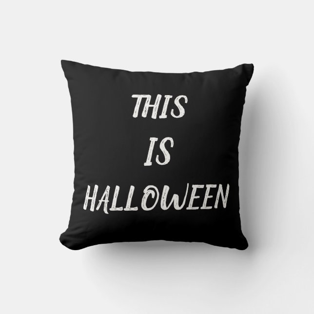 Fun Happy Halloween Kissen (Vorderseite)