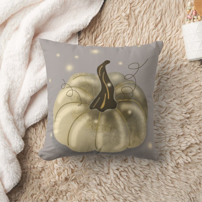Fun Happy Halloween Pumpkin Crow Kissen (Decke)