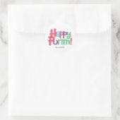 Fun Happy Purim Sticker (Tasche)