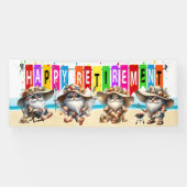 FUN HAPPY RETIREMENT BANNER (Horizontal)