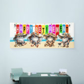 FUN HAPPY RETIREMENT BANNER (Messeveranstaltung)