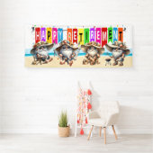FUN HAPPY RETIREMENT BANNER (Insitu)