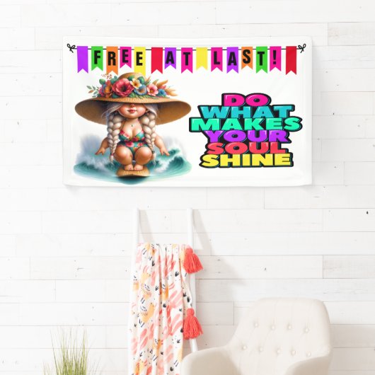 FUN HAPPY RETIREMENT BANNER (Insitu)