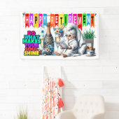FUN HAPPY RETIREMENT BANNER (Insitu)