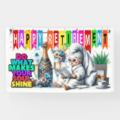 FUN HAPPY RETIREMENT BANNER (Horizontal)