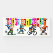 FUN HAPPY RETIREMENT BANNER (Horizontal)