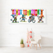 FUN HAPPY RETIREMENT BANNER (Insitu)