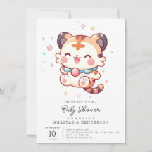 Fun Happy Tiger Baby Dusche