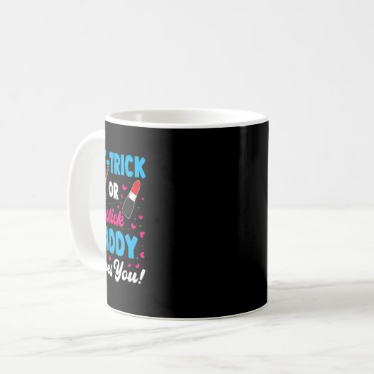Fun Hat Trick oder Lipstick Daddy Lieben Sie New D Kaffeetasse (Vorderseite Links)