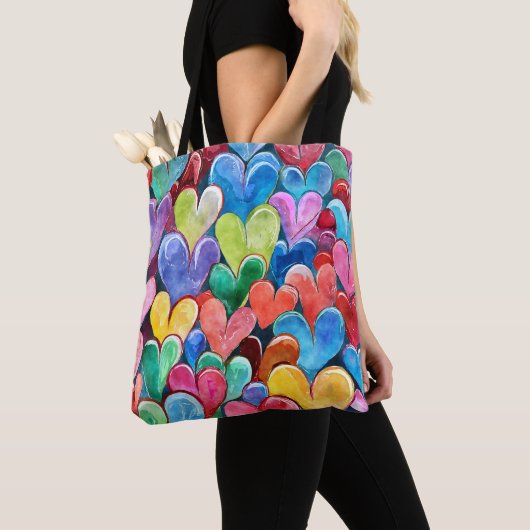 Fun Heart Pattern Tasche (Von Nahem)