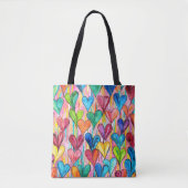 Fun Heart Pattern Tasche (Vorderseite)