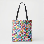 Fun Heart Pattern Tasche (Vorderseite)
