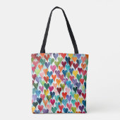 Fun Heart Pattern Tasche (Rückseite)