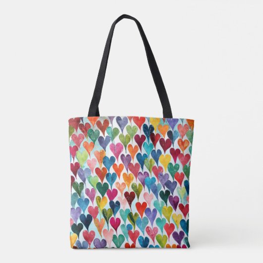 Fun Heart Pattern Tasche (Rückseite)