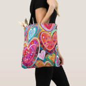 Fun Heart Pattern Tasche (Von Nahem)