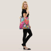 Fun Heart Pattern Tasche (Am Model)