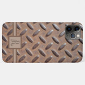 Fun Heavy Metal Look mit "R" Monogramm Case-Mate iPhone Hülle (Rückseite (Horizontal))