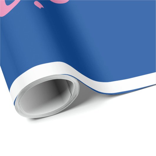 Fun Heifer oder Bull Gender Reveal bei Rindern Geschenkpapier (Rolleneckpunkt)