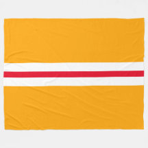 Fun Hell Golden Yellow White Racing Streifen