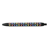 Fun helle bunte Vögel Muster Stift (Vorderseite)